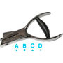 471G - CONDUCTOR AND CONTROL PUNCHING PLIERS - Orig. Hadie