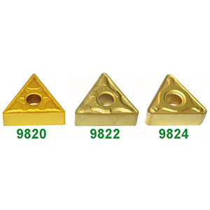 9820 - INSERTI PER TORNITURA A FISSAGGIO MECCANICO - Prod. SCU